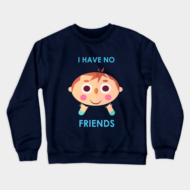 I intend to make friends Crewneck Sweatshirt by shimmyshammy